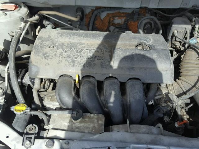 2T1BR32E14C292990 - 2004 TOYOTA COROLLA CE SILVER photo 7