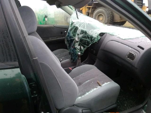 JM1BJ2217Y0275030 - 2000 MAZDA PROTEGE ES GREEN photo 5