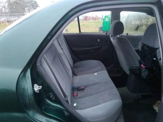 JM1BJ2217Y0275030 - 2000 MAZDA PROTEGE ES GREEN photo 6
