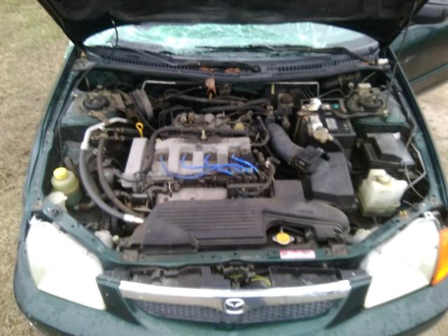 JM1BJ2217Y0275030 - 2000 MAZDA PROTEGE ES GREEN photo 7