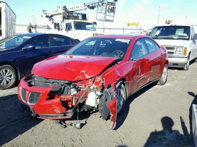 1G2ZG558464256999 - 2006 PONTIAC G6 SE1 RED photo 2