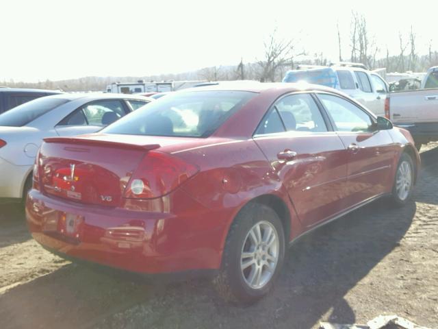 1G2ZG558464256999 - 2006 PONTIAC G6 SE1 RED photo 4