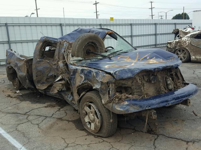 1GCESCFE8C8122812 - 2012 CHEVROLET COLORADO L BLUE photo 1