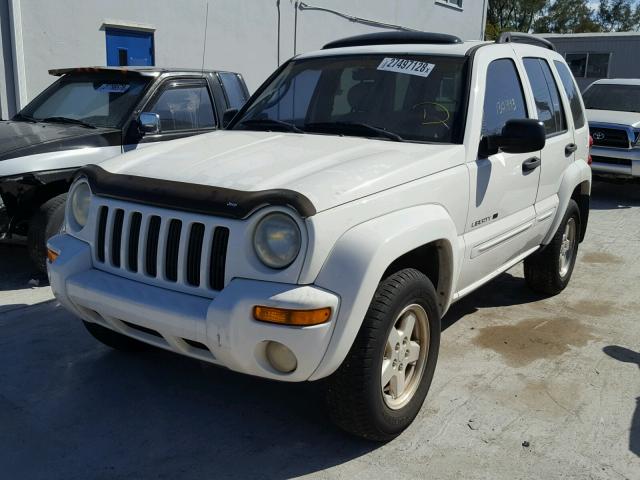 1J4GK58K52W259363 - 2002 JEEP LIBERTY LI WHITE photo 2