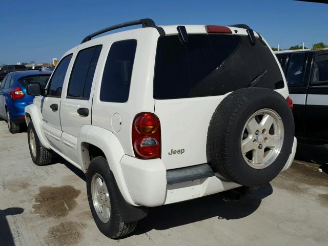 1J4GK58K52W259363 - 2002 JEEP LIBERTY LI WHITE photo 3