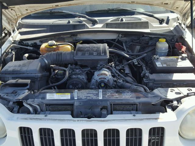 1J4GK58K52W259363 - 2002 JEEP LIBERTY LI WHITE photo 7