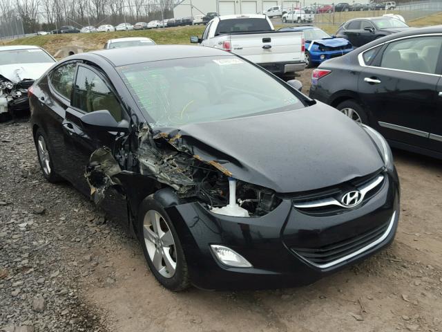 5NPDH4AE4DH325836 - 2013 HYUNDAI ELANTRA GL BLACK photo 1