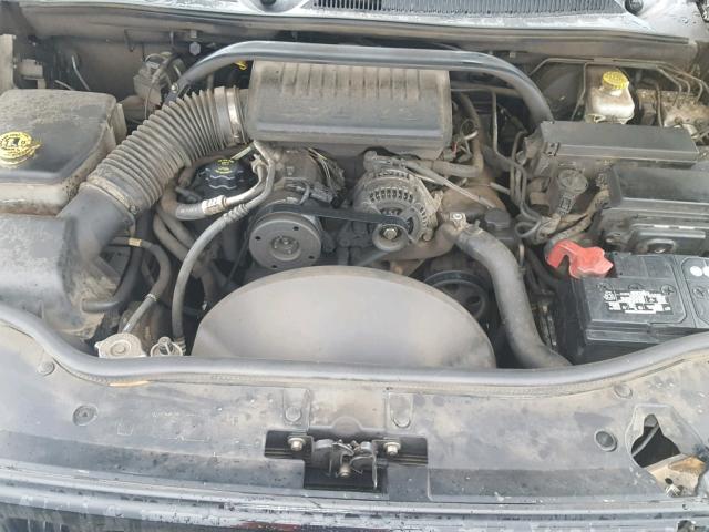 1J8HG48K26C124282 - 2006 JEEP COMMANDER BLACK photo 7