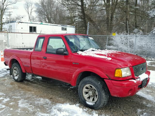 1FTYR14UX1TA64459 - 2001 FORD RANGER SUP RED photo 1