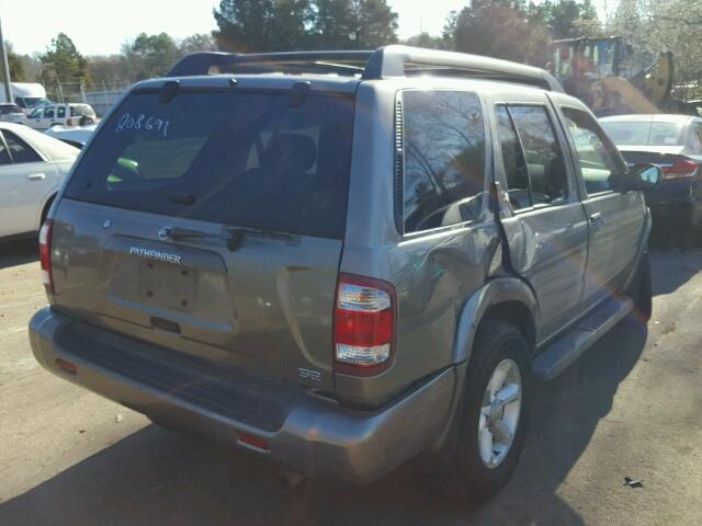 JN8DR09Y73W808691 - 2003 NISSAN PATHFINDER GRAY photo 4