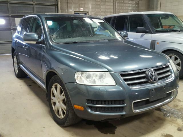 WVGCM67LX4D035885 - 2004 VOLKSWAGEN TOUAREG 4. GREEN photo 1