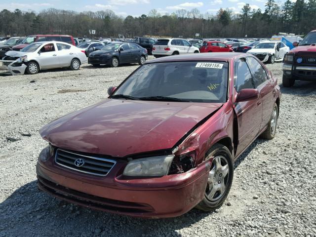 JT2BG22K3Y0477430 - 2000 TOYOTA CAMRY CE BURGUNDY photo 2