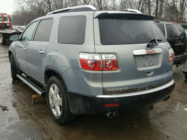 1GKER23718J110629 - 2008 GMC ACADIA SLT ლურჯი ფოტო 3