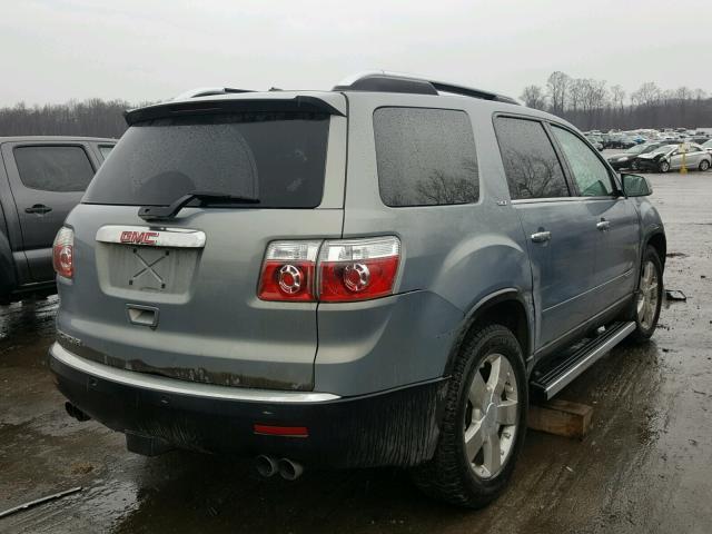 1GKER23718J110629 - 2008 GMC ACADIA SLT BLUE photo 4