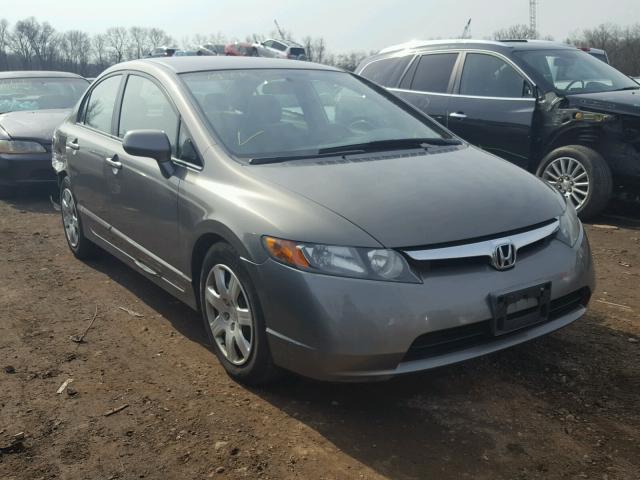 1HGFA16527L064275 - 2007 HONDA CIVIC LX GRAY photo 1