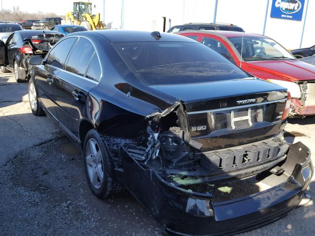 YV1AH992081078784 - 2008 VOLVO S80 T6 TUR BLACK photo 3