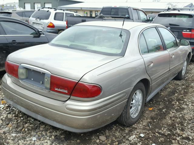 1G4HR54K444110626 - 2004 BUICK LESABRE LI BEIGE photo 4