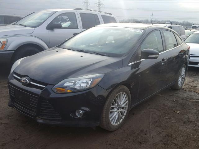 1FADP3J28EL155552 - 2014 FORD FOCUS TITA BLACK photo 2