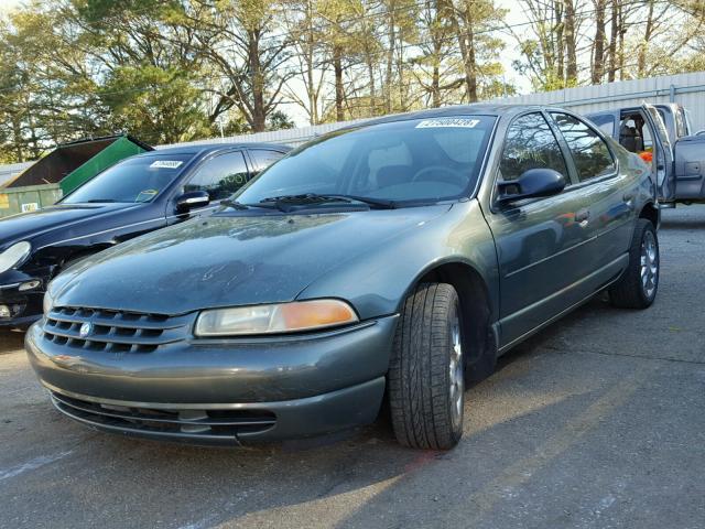 1P3EJ46C5VN617156 - 1997 PLYMOUTH BREEZE GREEN photo 2