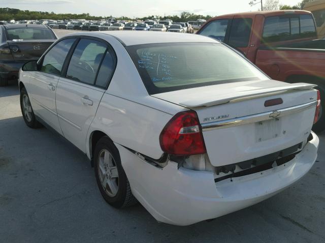 1G1ZT54825F191168 - 2005 CHEVROLET MALIBU LS WHITE photo 3