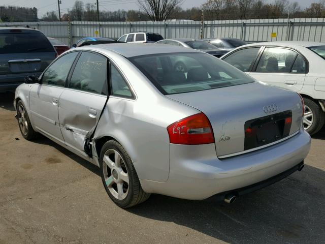 WAULD64B03N115685 - 2003 AUDI A6 2.7T QU GRAY photo 3