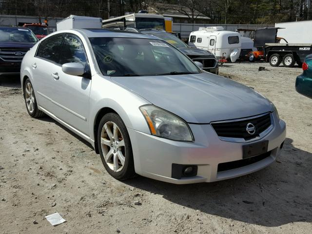 1N4BA41E67C807497 - 2007 NISSAN MAXIMA SE SILVER photo 1