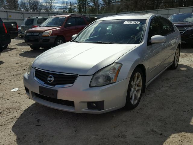 1N4BA41E67C807497 - 2007 NISSAN MAXIMA SE SILVER photo 2