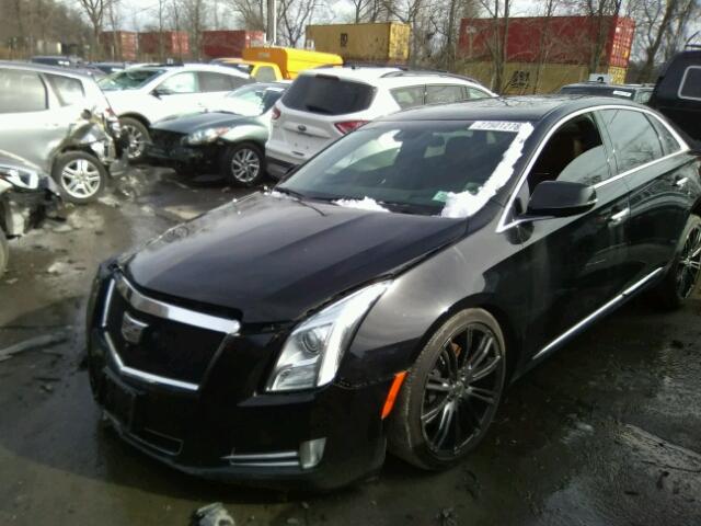 2G61V5S87G9100055 - 2016 CADILLAC XTS VSPORT BLACK photo 2