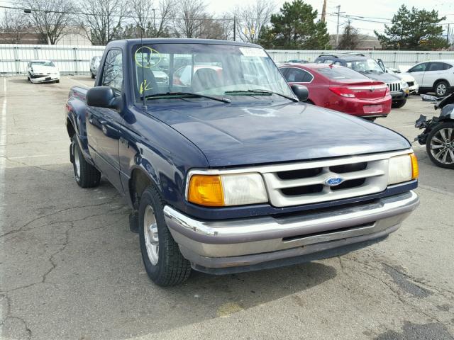 1FTCR10A5TPA31385 - 1996 FORD RANGER BLUE photo 1