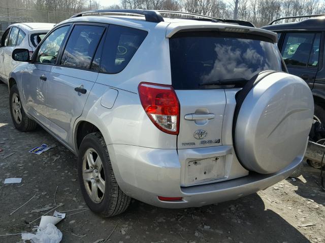 JTMBD33V466010042 - 2006 TOYOTA RAV4 SILVER photo 3