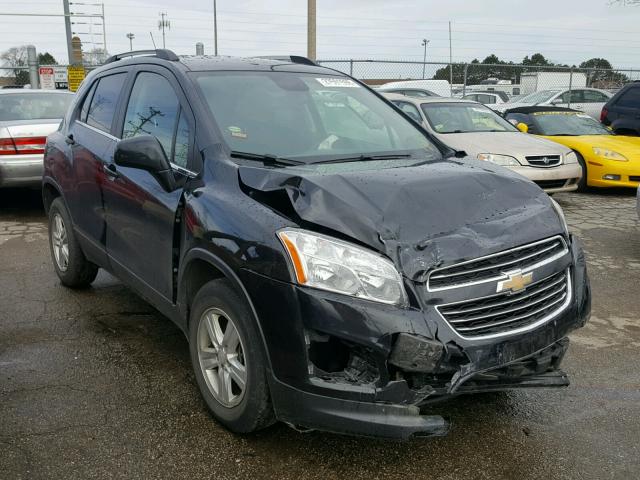 KL7CJRSB3FB102352 - 2015 CHEVROLET TRAX 1LT BLACK photo 1