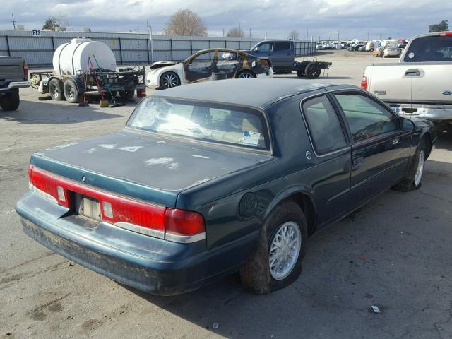 1MELM6246RH662344 - 1994 MERCURY COUGAR XR7 GREEN photo 4