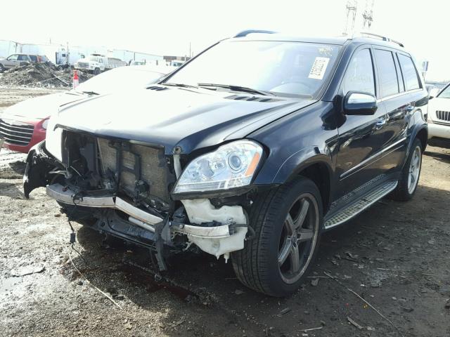 4JGBF86E99A447843 - 2009 MERCEDES-BENZ GL 550 4MA BLACK photo 2