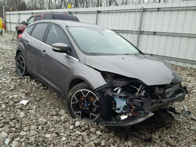 1FAHP3N2XCL464397 - 2012 FORD FOCUS TITA GRAY photo 1