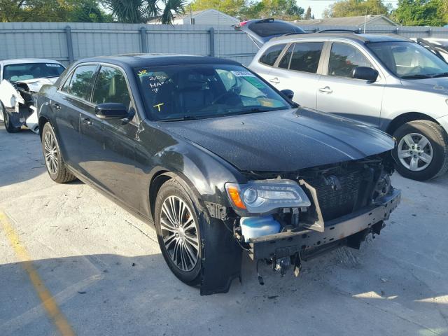 2C3CCAGG6DH547468 - 2013 CHRYSLER 300 V6 BLACK photo 1