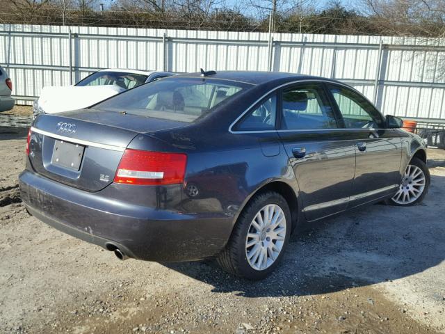 WAUDH74F16N117290 - 2006 AUDI A6 3.2 QUA BLACK photo 4