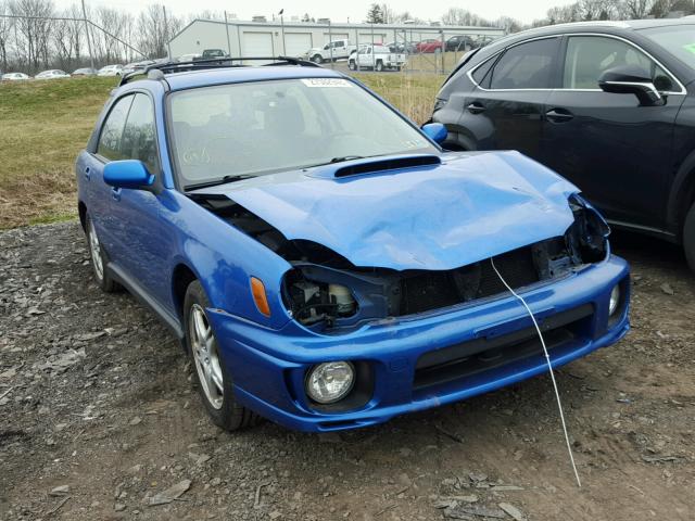 JF1GG29613G809182 - 2003 SUBARU IMPREZA WR BLUE photo 1