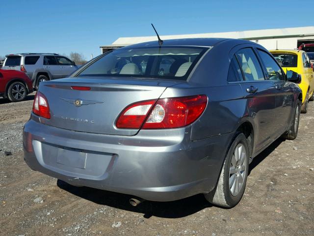 1C3LC46K97N609903 - 2007 CHRYSLER SEBRING BLUE photo 4