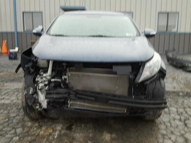 KNDPBCA27C7238644 - 2012 KIA SPORTAGE L BLUE photo 9