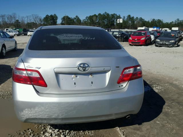 4T1BE46K58U232278 - 2008 TOYOTA CAMRY CE SILVER photo 9