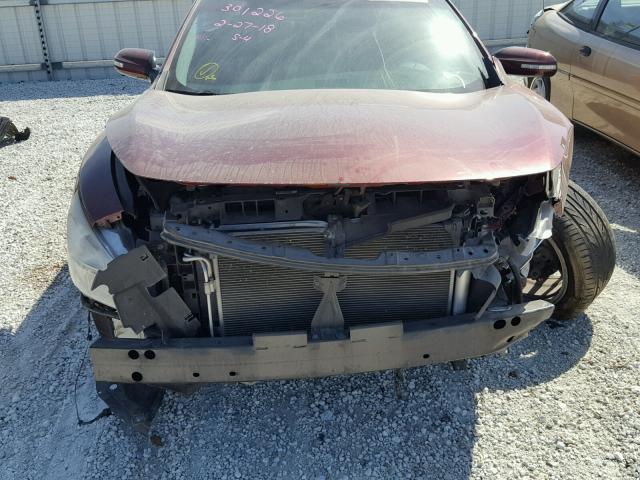 1N4AA51E19C859088 - 2009 NISSAN MAXIMA S BURGUNDY photo 9