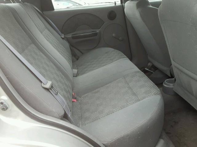 KL1TD52685B459201 - 2005 CHEVROLET AVEO BASE Boz foto 6
