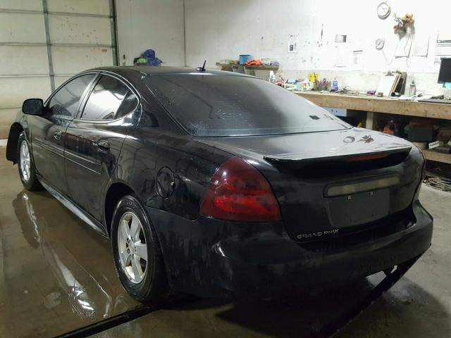 2G2WP552X81116601 - 2008 PONTIAC GRAND PRIX BLACK photo 3