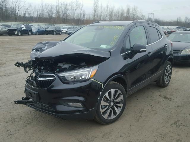 KL4CJBSB4HB229859 - 2017 BUICK ENCORE PRE BLACK photo 2