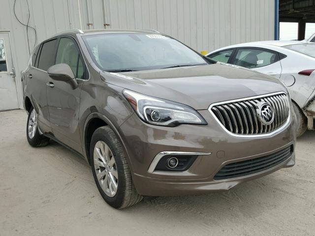 LRBFXBSA2HD042826 - 2017 BUICK ENVISION E BROWN photo 1