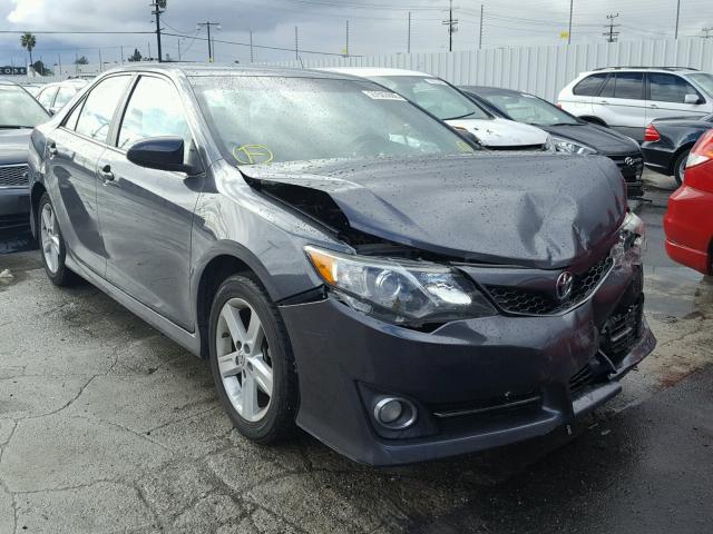 4T1BF1FK3CU045089 - 2012 TOYOTA CAMRY BASE GRAY photo 1