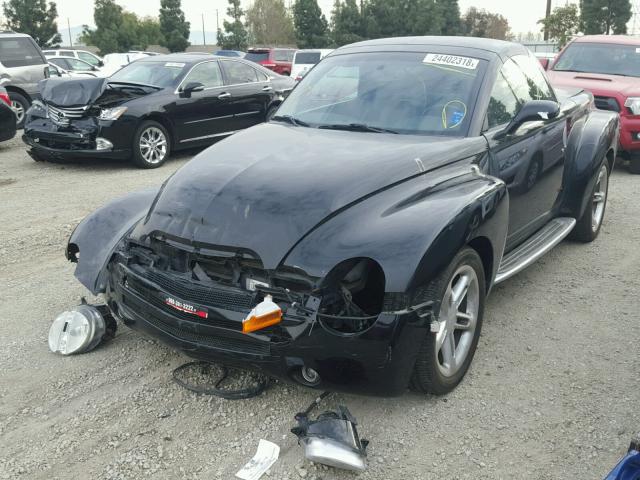 1GCES14P44B109830 - 2004 CHEVROLET SSR 黑色 照片 2