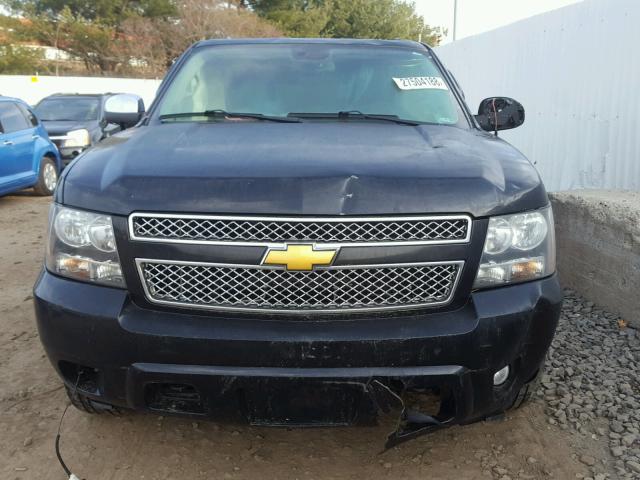 1GNFK16328J232866 - 2008 CHEVROLET SUBURBAN K BLACK photo 9