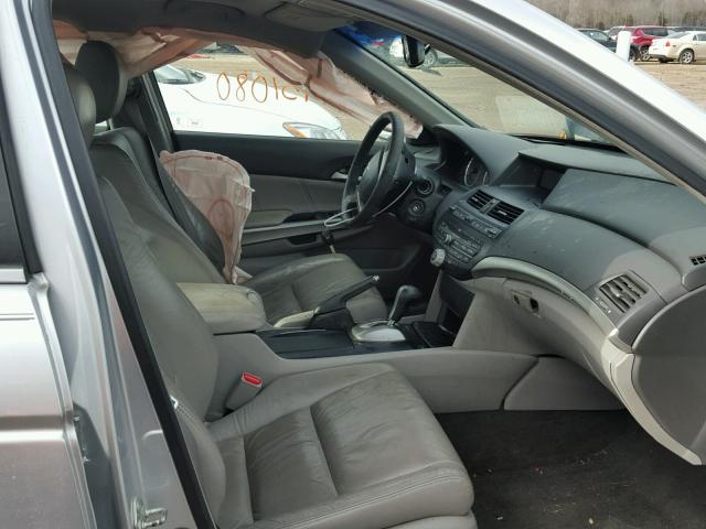 1HGCP36878A054555 - 2008 HONDA ACCORD EXL SILVER photo 5