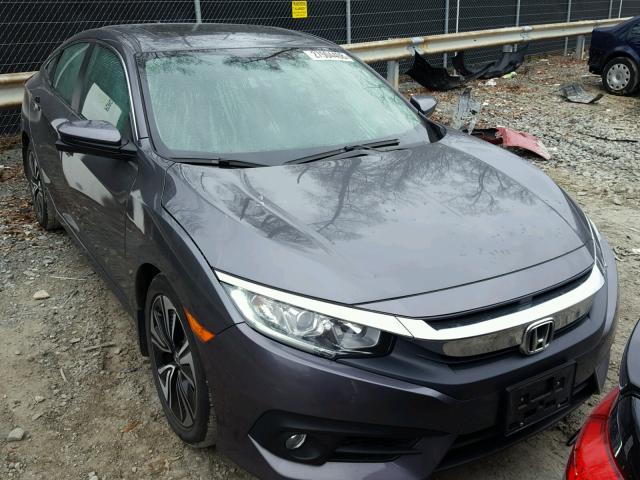 2HGFC1F30GH634425 - 2016 HONDA CIVIC EX ნაცრისფერი ფოტო 1